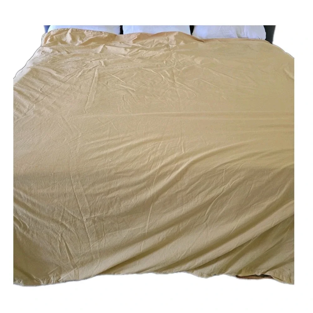 Pottery Barn King Duvet Cover Foundations Logan Stripe Orange Multicolor Stripe